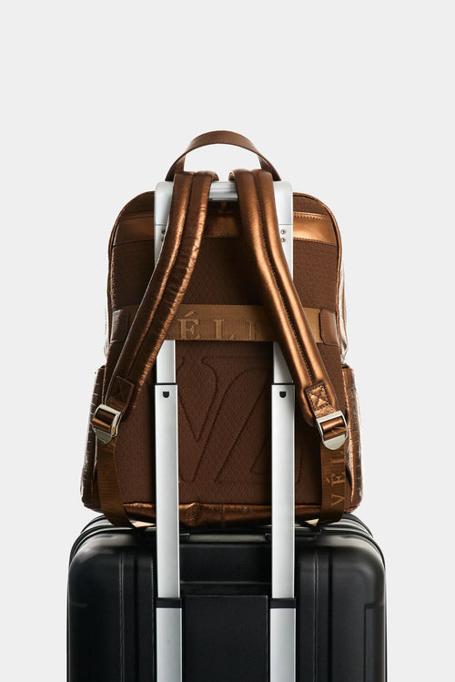 MORRAL DE CUERO FOLIA PARA MUJER GEORGIA