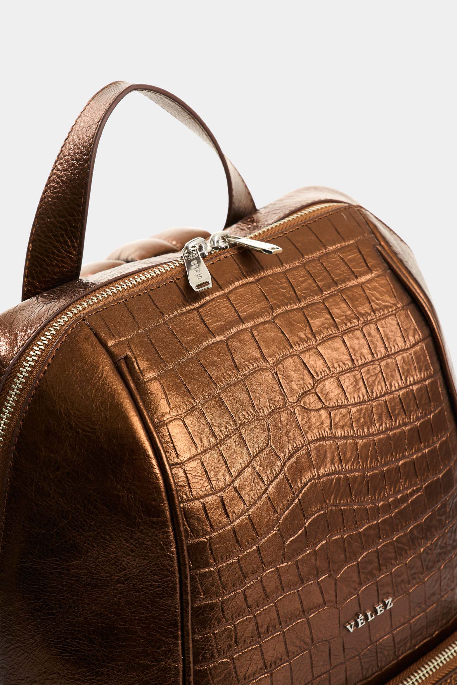 MORRAL DE CUERO FOLIA PARA MUJER GEORGIA