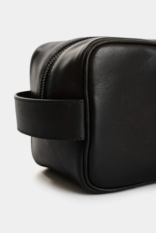 ORGANIZADOR DE VIAJE DE CUERO PARA HOMBRE SAND