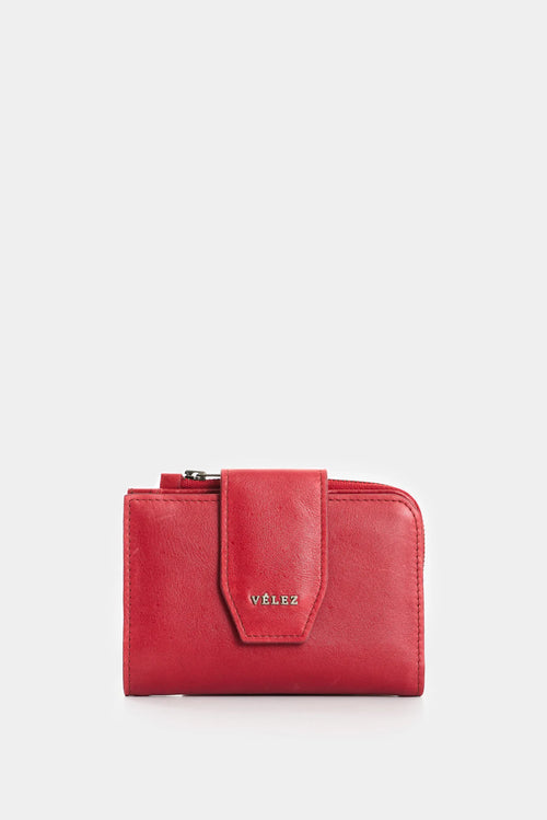 BILLETERA DE CUERO PARA MUJER PEARL