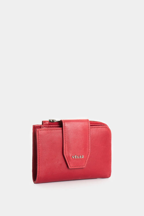 BILLETERA DE CUERO PARA MUJER PEARL