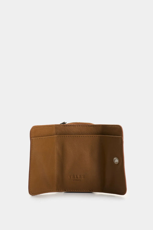 Monedero de cuero para mujer Tropical