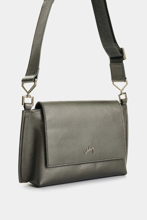 MANOS LIBRES DE CUERO GRABADO PARA MUJER VARI