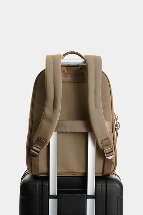 TULA MORRAL DE CUERO Y LONA PARA MUJER LEGAL