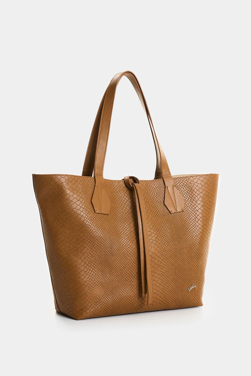 SHOPPING DOBLE FAZ DE CUERO PARA MUJER LUCA 2