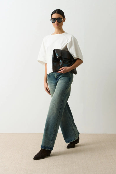 CAMISETA SOREN PARA MUJER TEJIDA