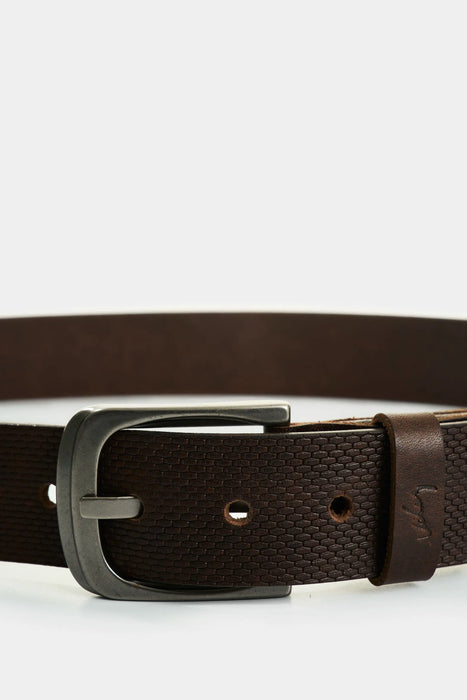 CINTURÓN UNIFAZ DE CUERO PARA HOMBRE KAY