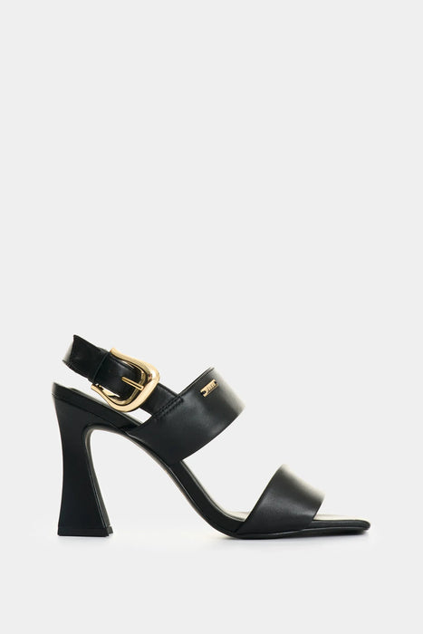 Sandalia tacón de cuero para mujer Kira