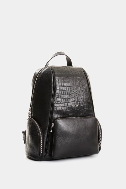 MOCHILA DE CUERO GRABADO PARA MUJER GEORGIA