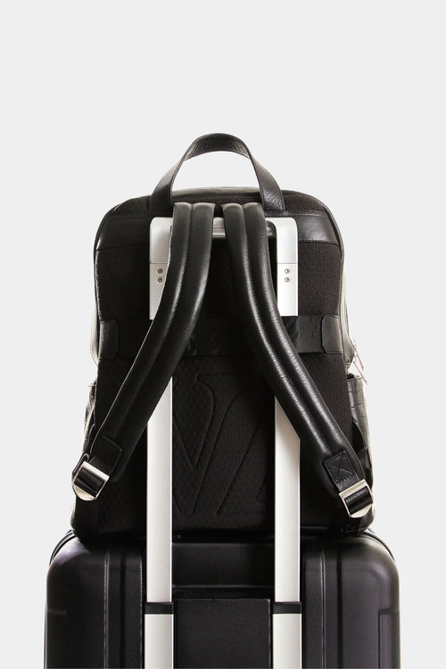 MOCHILA DE CUERO GRABADO PARA MUJER GEORGIA