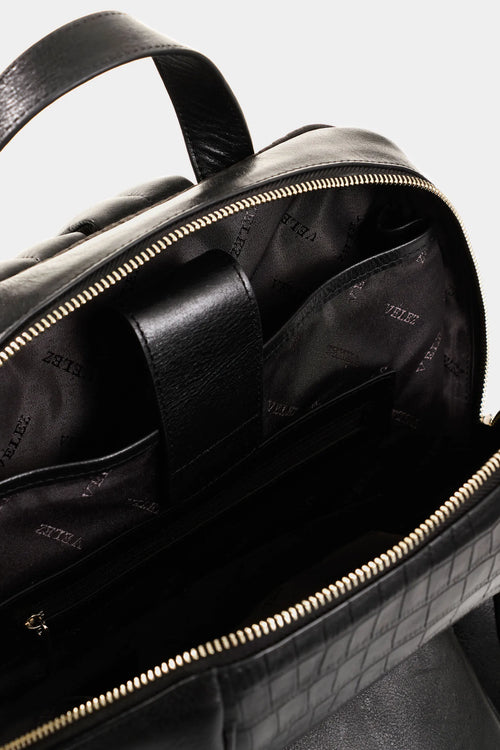 MOCHILA DE CUERO GRABADO PARA MUJER GEORGIA