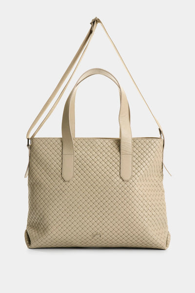 SHOPPING DE CUERO GRABADO PARA MUJER OCASO