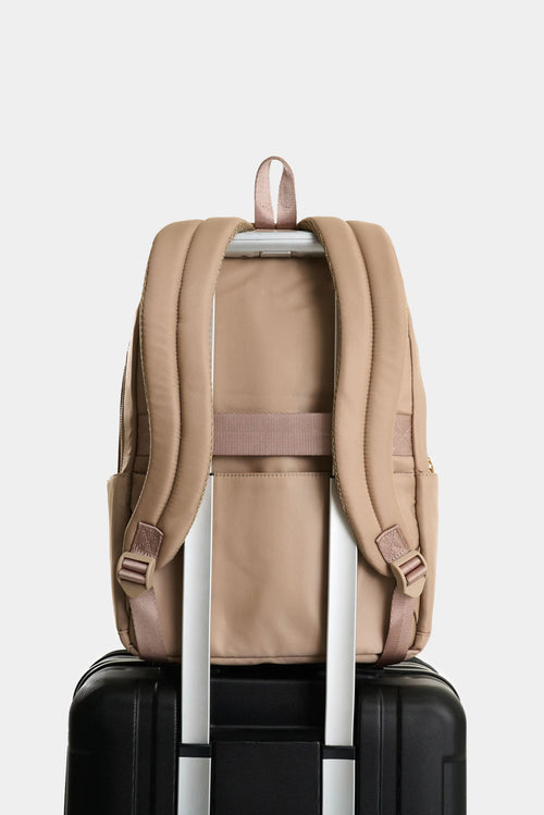 TULA MORRAL EN LONA Y CUERO PARA MUJER BIEL