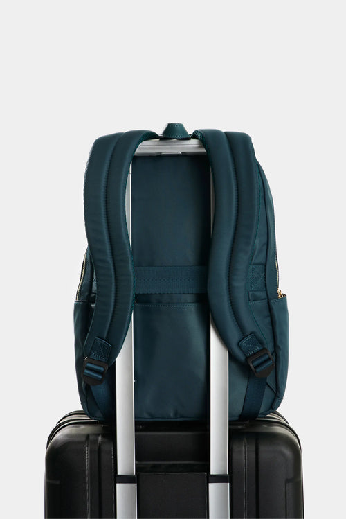 TULA MORRAL EN LONA Y CUERO PARA MUJER BIEL