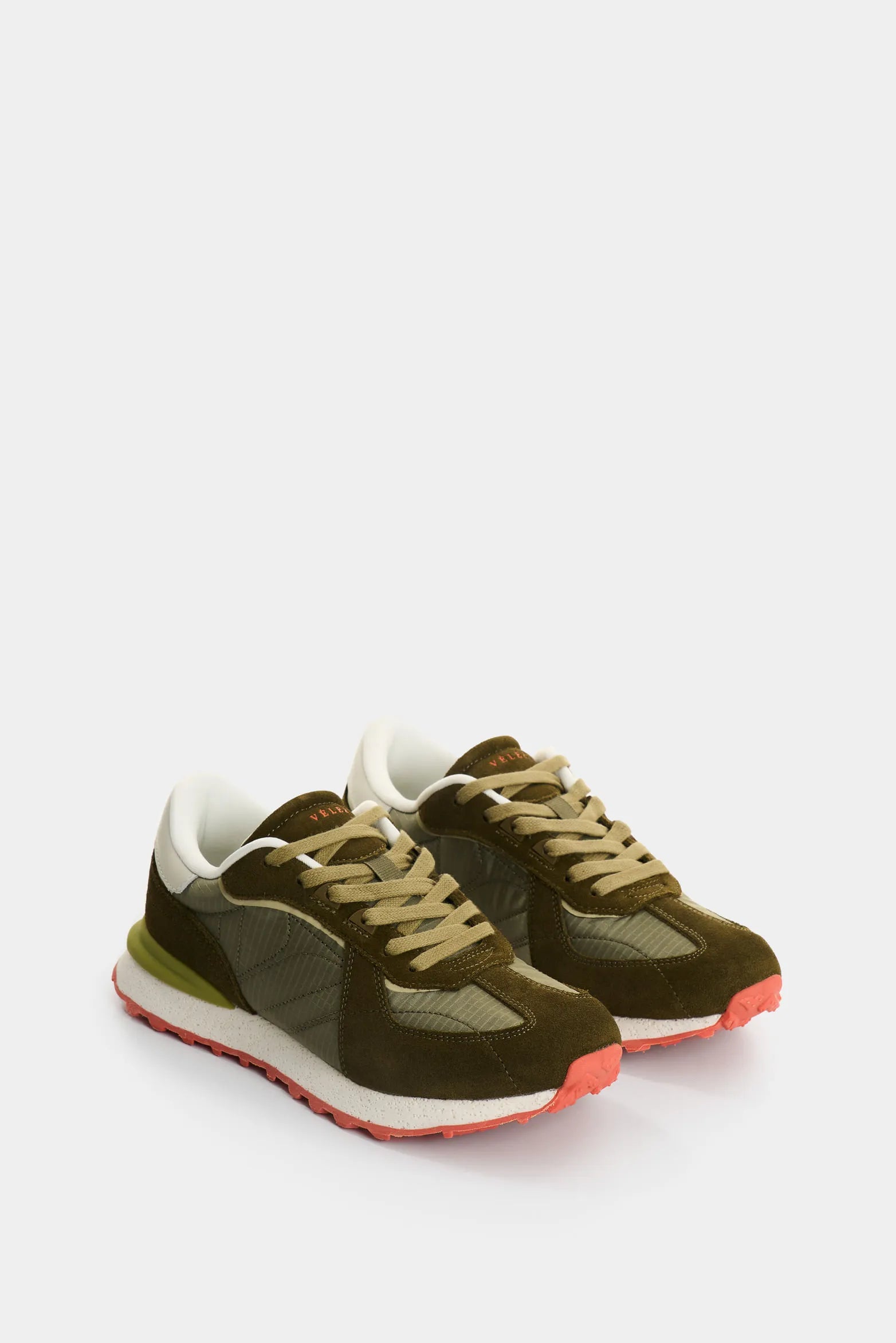 Sneakers de cuero gamuzado y textil para hombre Boreal 2