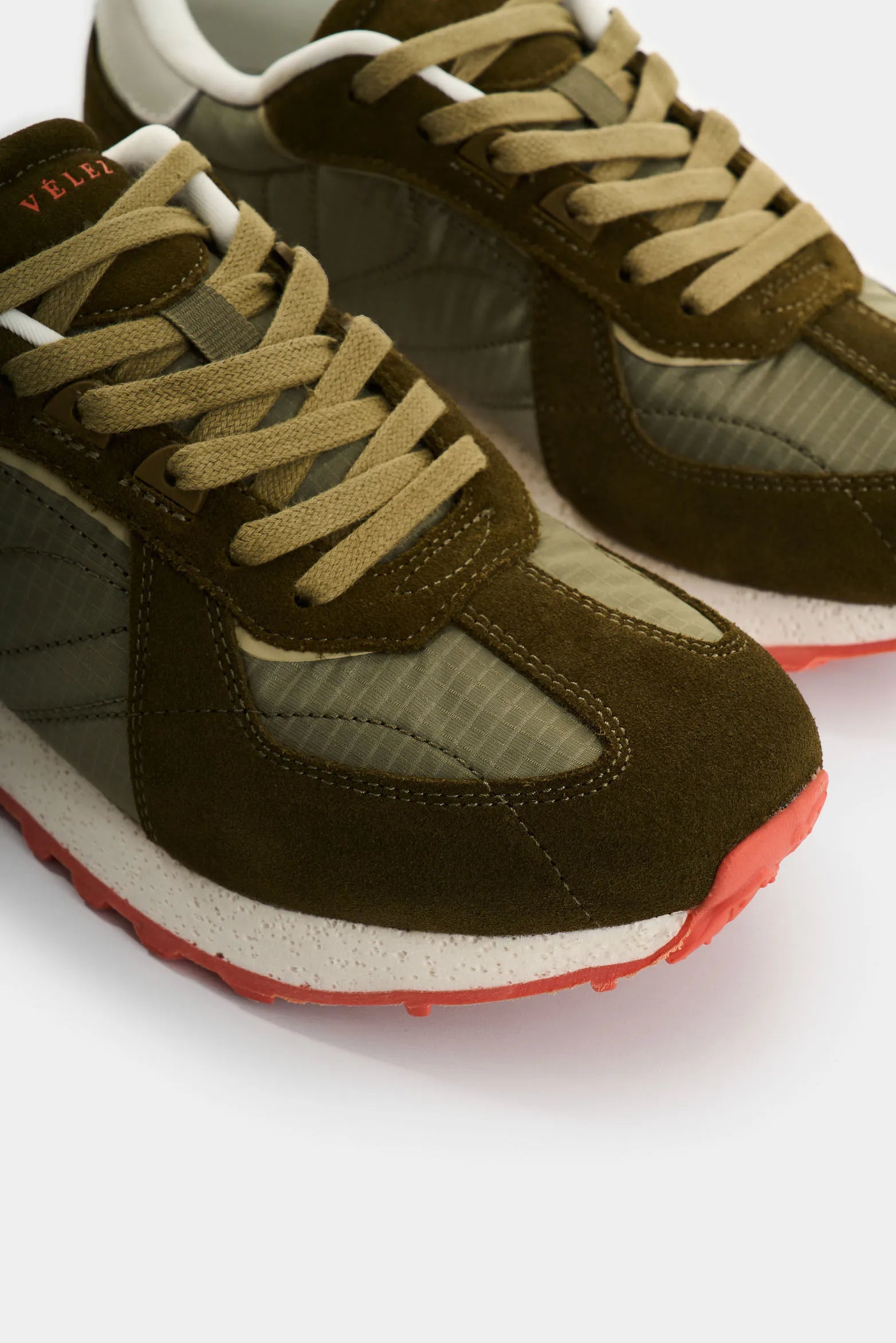 Sneakers de cuero gamuzado y textil para hombre Boreal 2