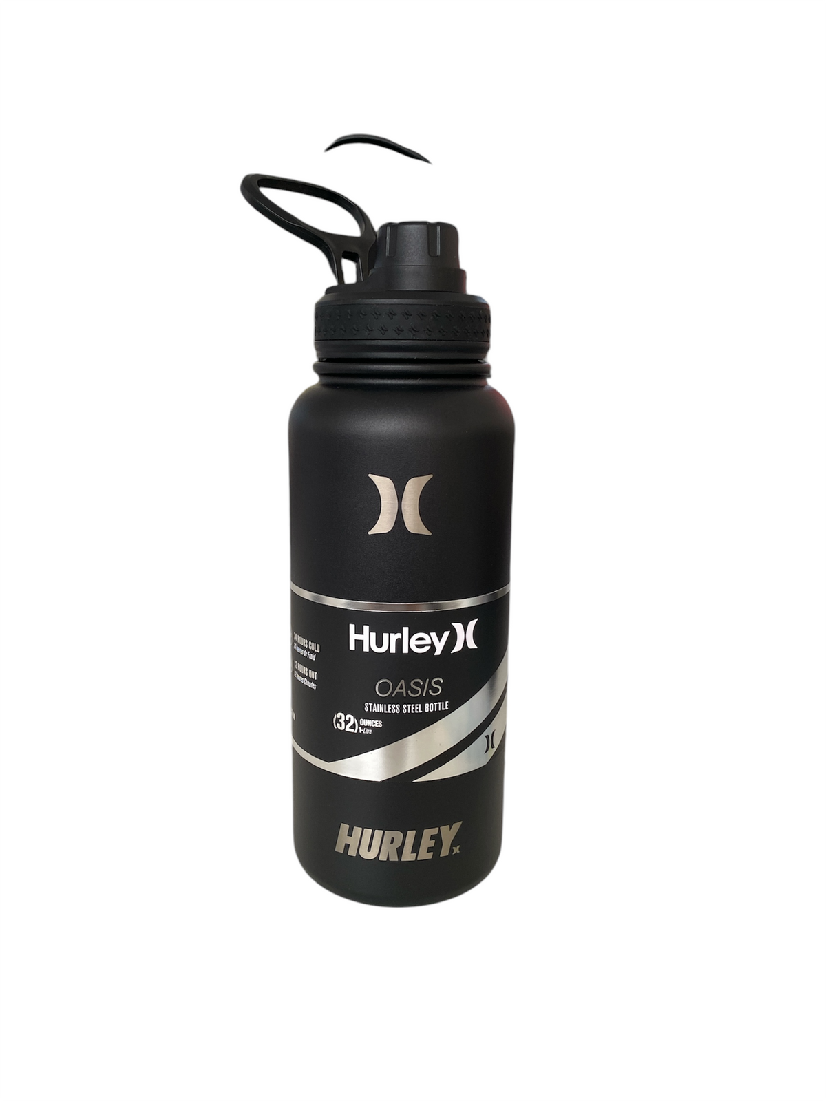 BOTELLA 32 OZ HURLEY DOBLE TAPADERA ACCESORIOS