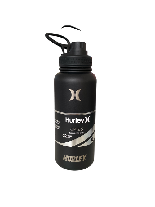 BOTELLA 32 OZ HURLEY DOBLE TAPADERA ACCESORIOS