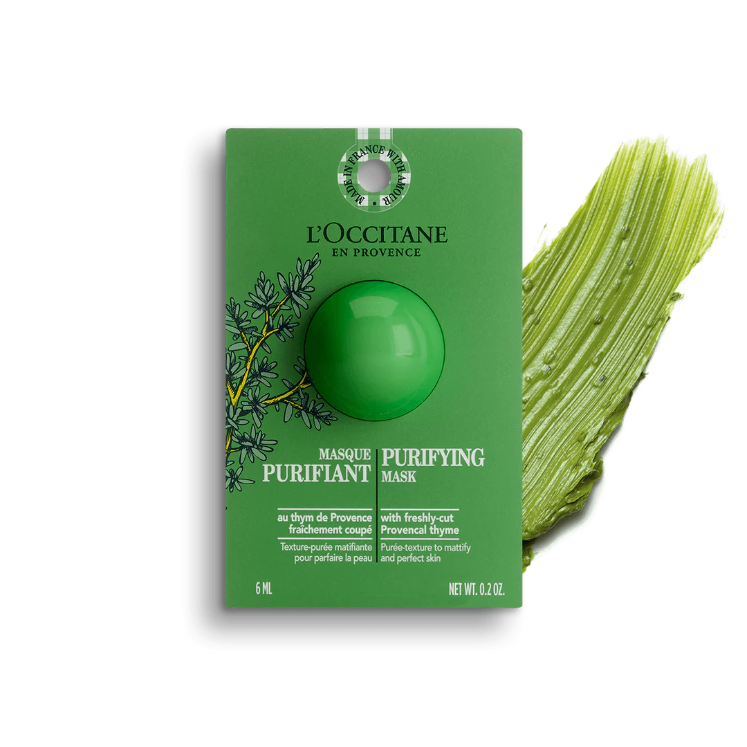 Mascarilla facial purificante tamaño de viaje 6 ml