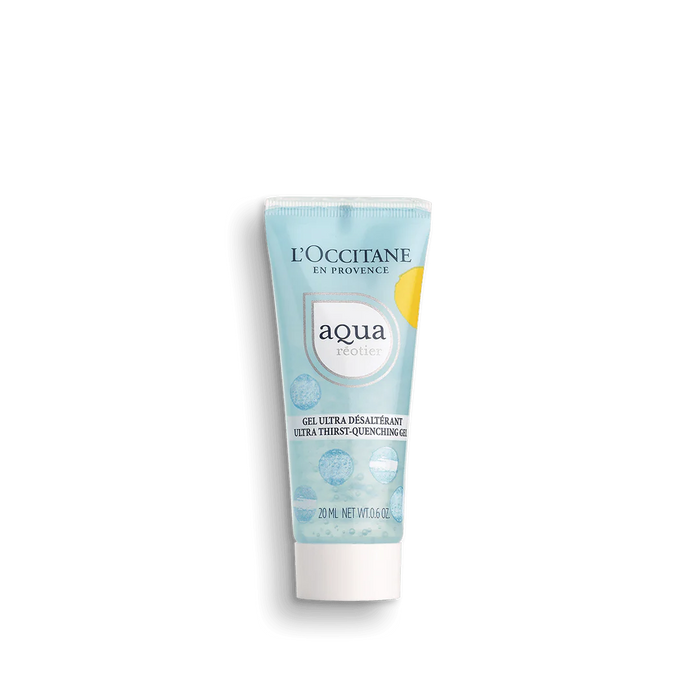 Gel hidratante Aqua Réotier tamaño de viaje 20 ml