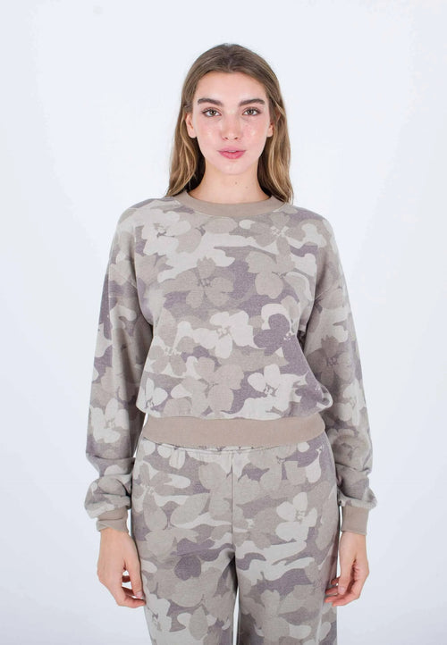 SUETER  FLORAFLAGE DE MUJER HURLEY