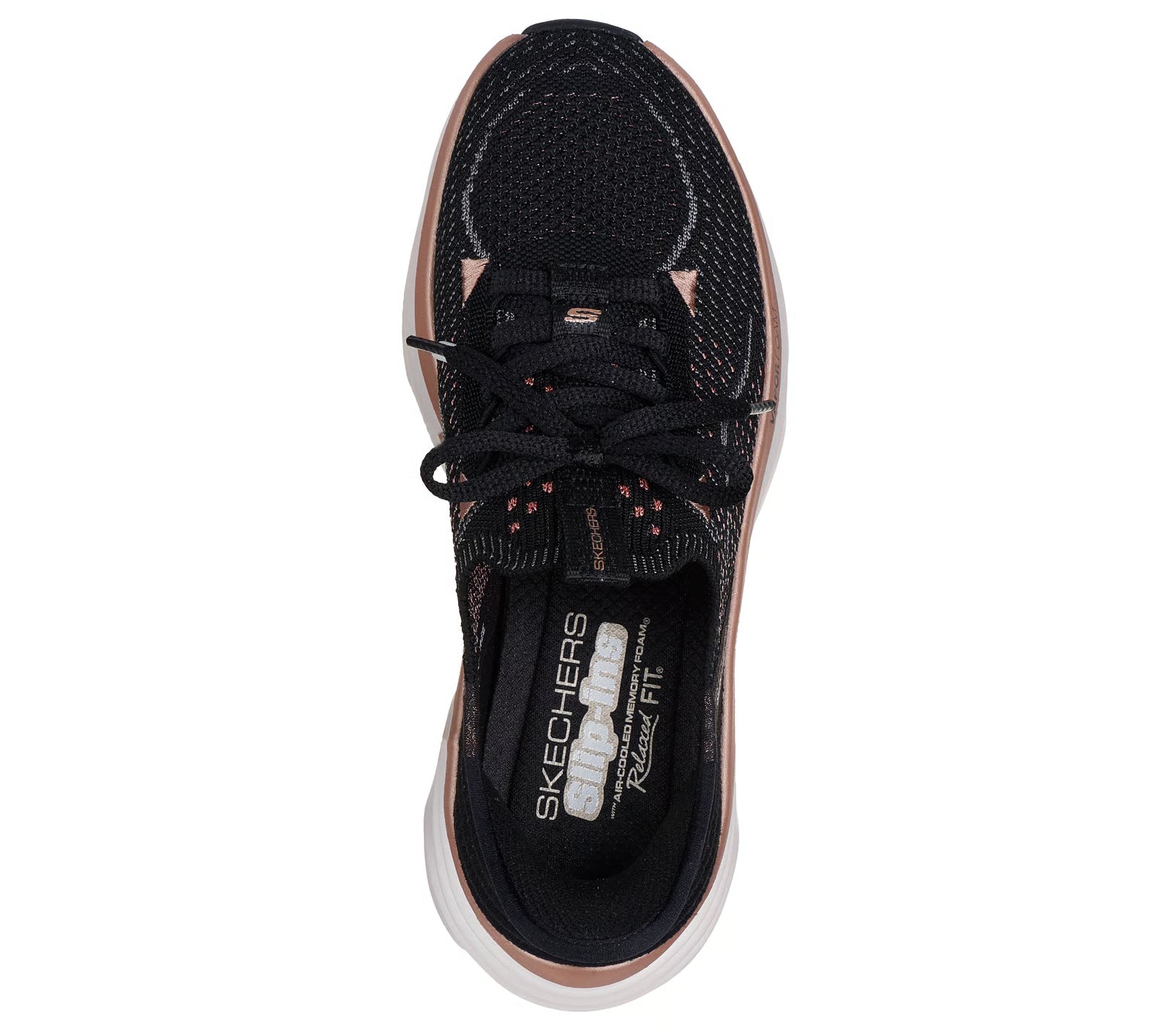 Skechers Slip-ins Relaxed Fit: D'Lux Vapor - Evening Glow para Dama