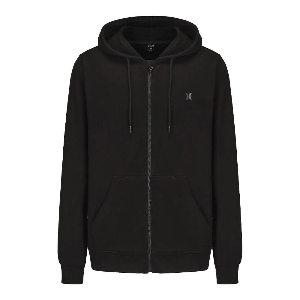 SUETER HURLEY LOGO ZIP HOMBRE