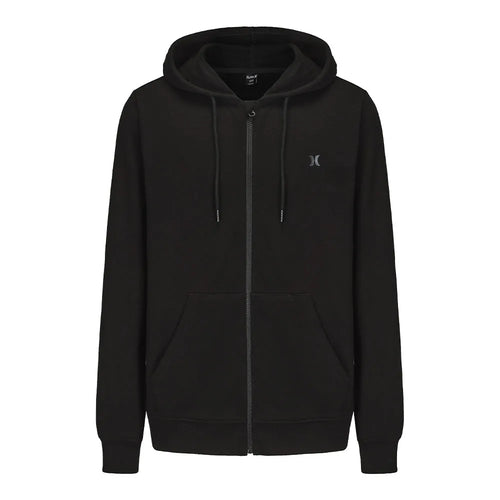 SUETER HURLEY LOGO ZIP HOMBRE