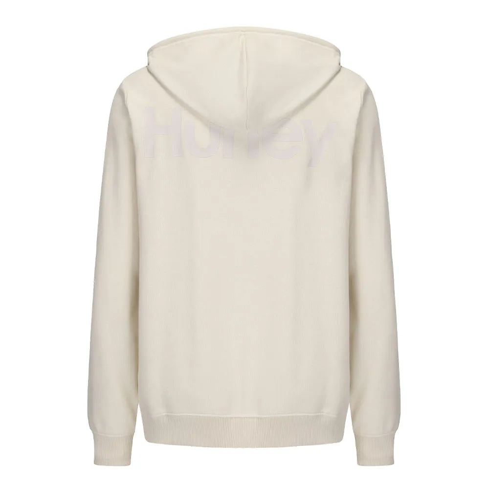 SUETER HURLEY LOGO ZIP HOMBRE