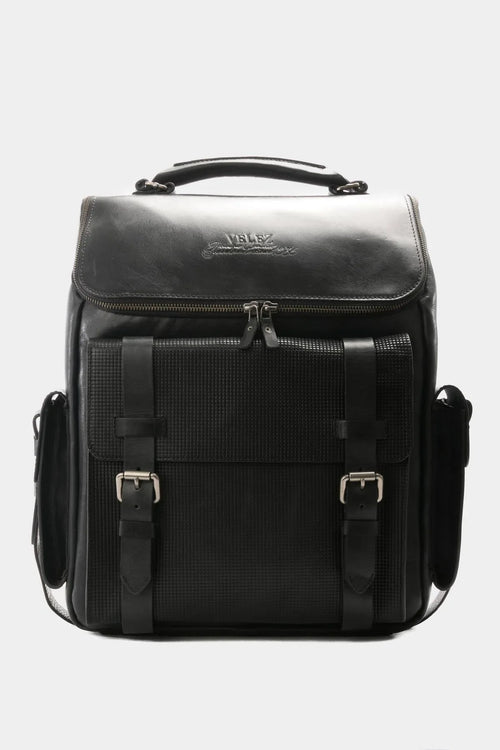 Mochila "NEW ARCHAEOLOGY" de cuero