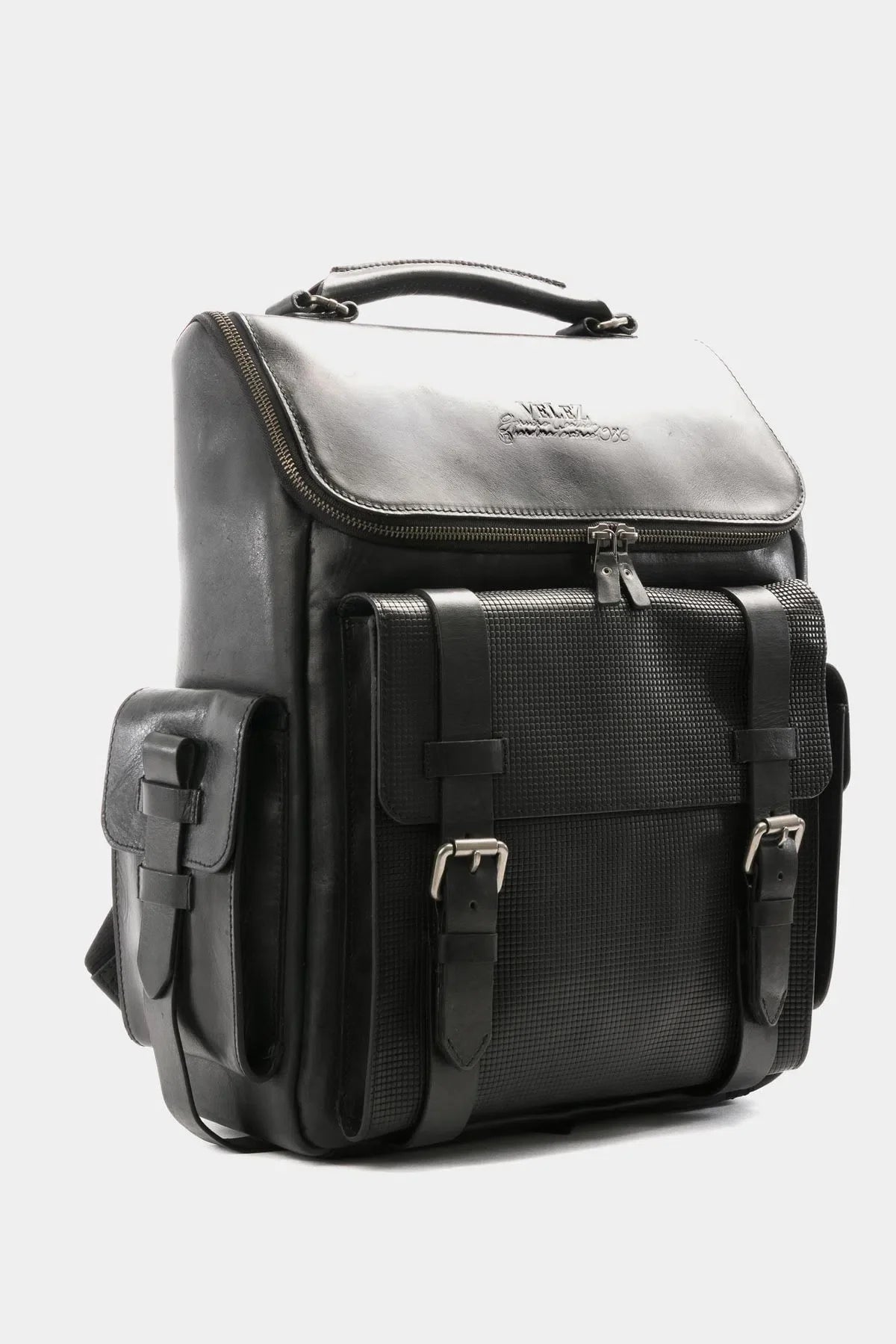 Mochila "NEW ARCHAEOLOGY" de cuero