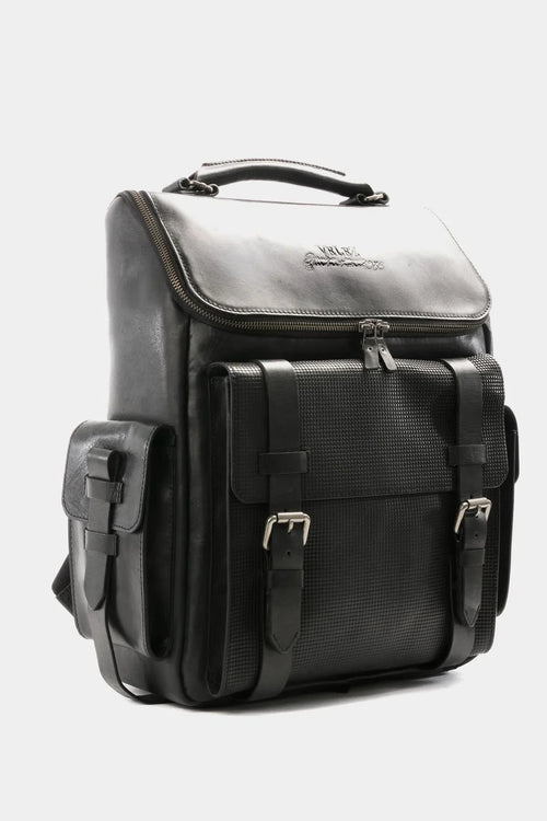 Mochila "NEW ARCHAEOLOGY" de cuero