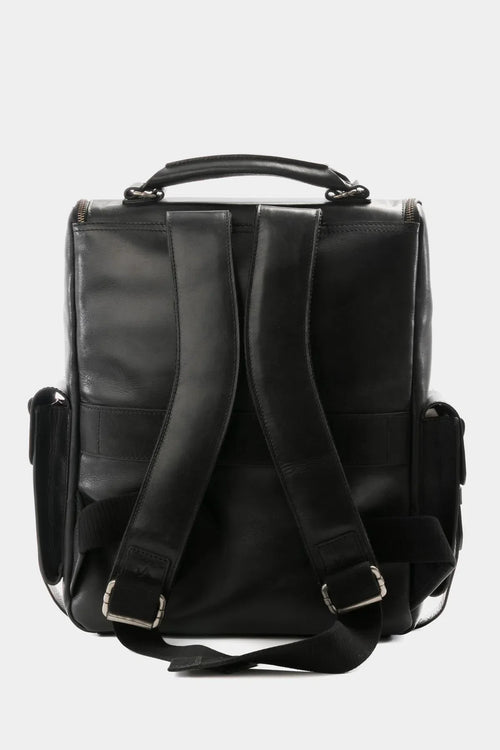 Mochila "NEW ARCHAEOLOGY" de cuero