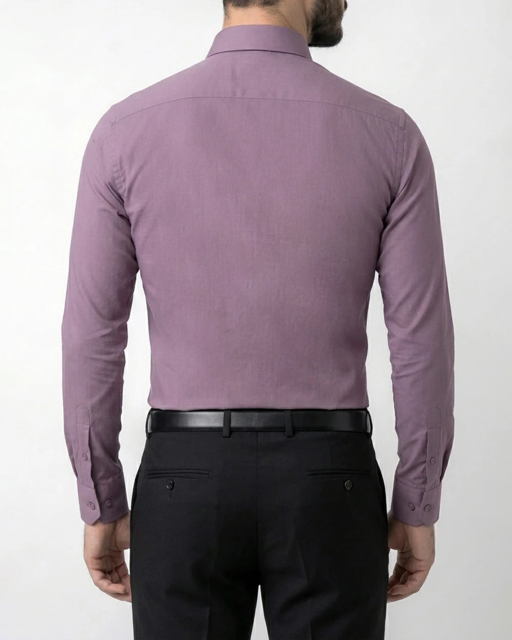 PZ-0000201 Premium bambú stretch signature piqué morado