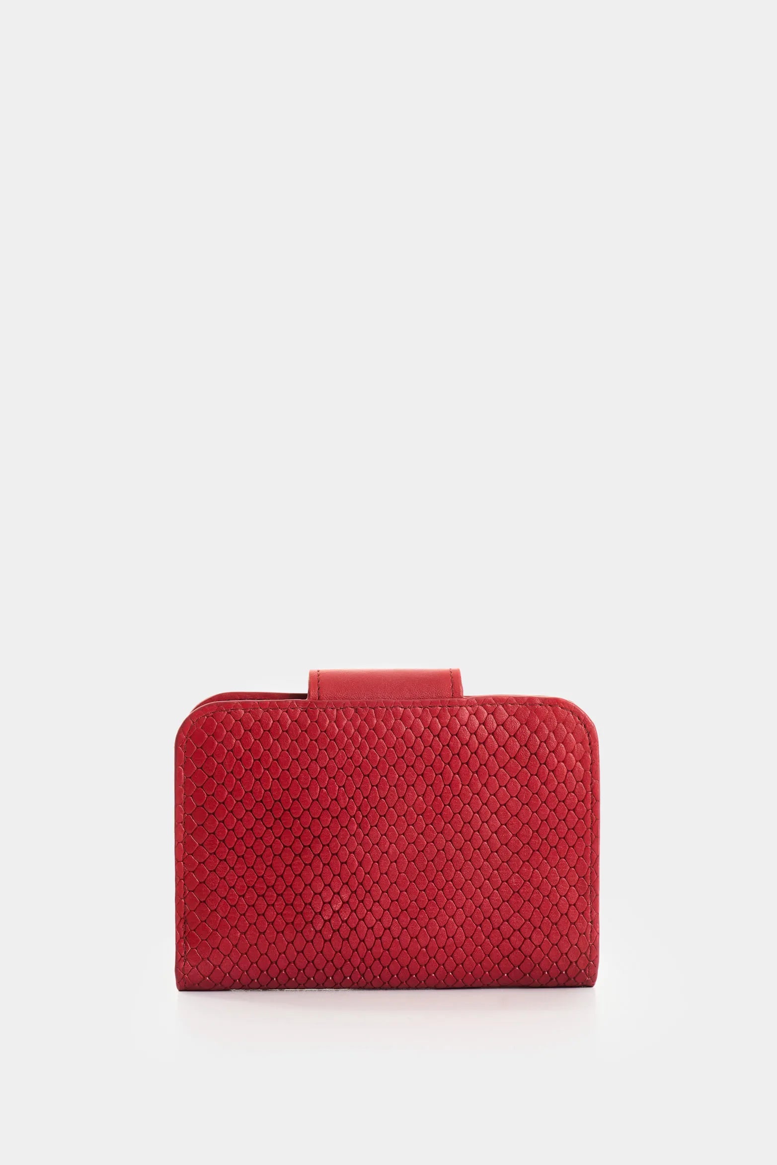 1039071 Billetera de cuero grabado para mujer Hiedra