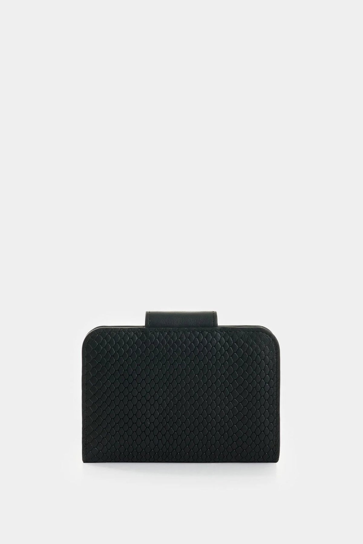 Billetera Hiedra de cuero para mujer grabado