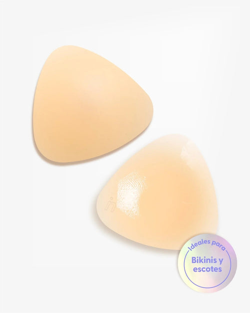 [NP056] Vainilla - Nipple Covers Triangular - Copas B & C