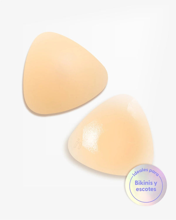 [NP056] Vainilla - Nipple Covers Triangular - Copas B & C