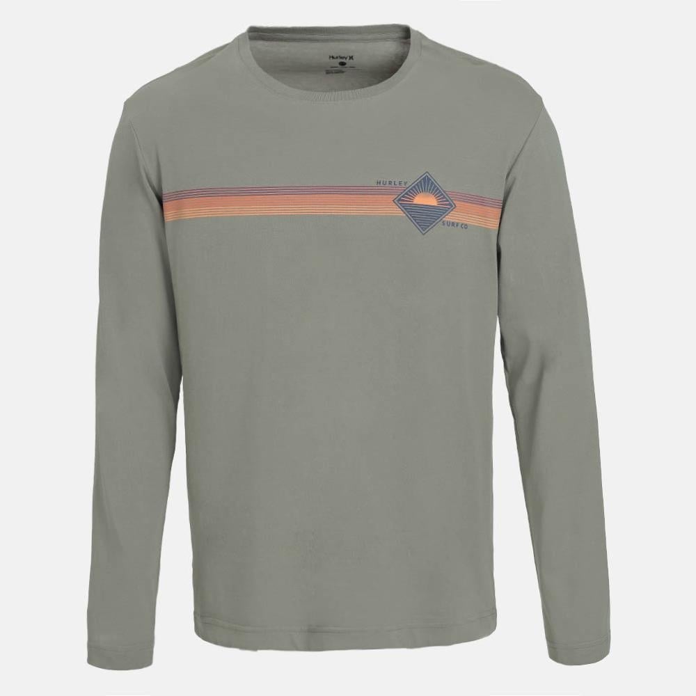 CAMISETA MANGA LARGA DE HOMBRE HURLEY