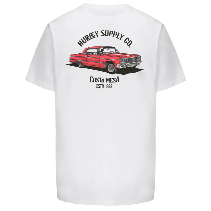Camiseta Hurley Ss Classic Car Hombre