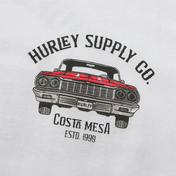 Camiseta Hurley Ss Classic Car Hombre