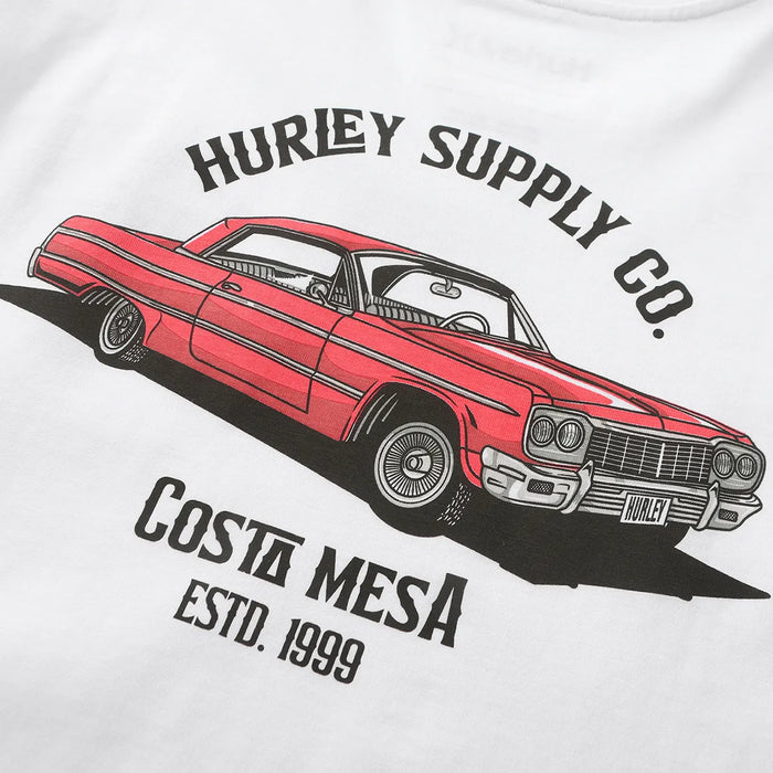 Camiseta Hurley Ss Classic Car Hombre