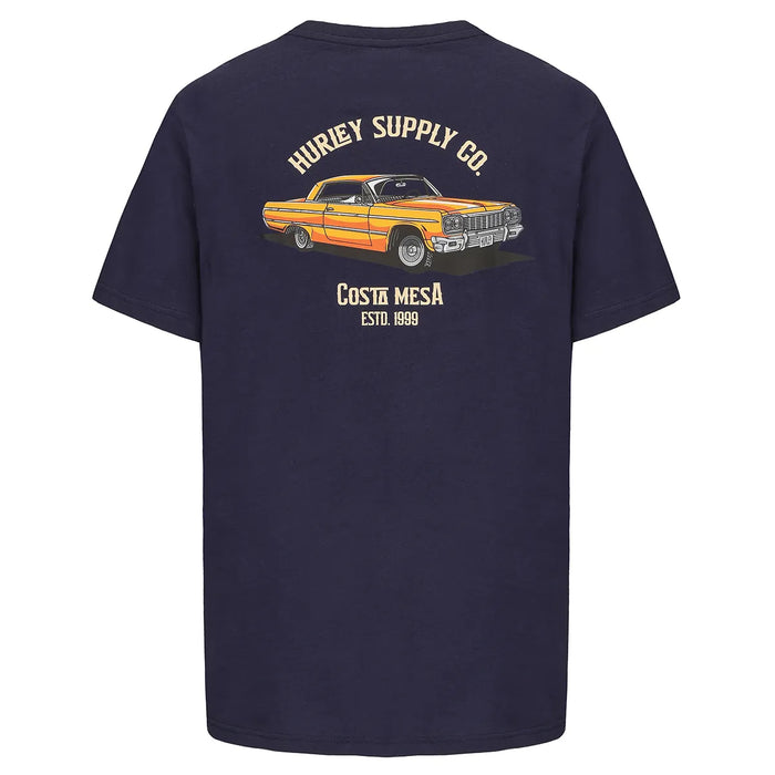 Camiseta Hurley Ss Classic Car Hombre