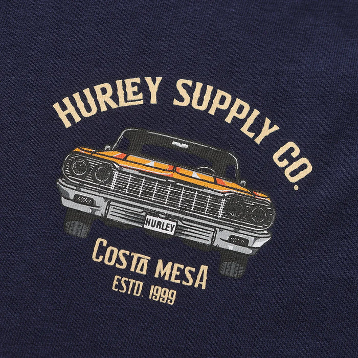 Camiseta Hurley Ss Classic Car Hombre