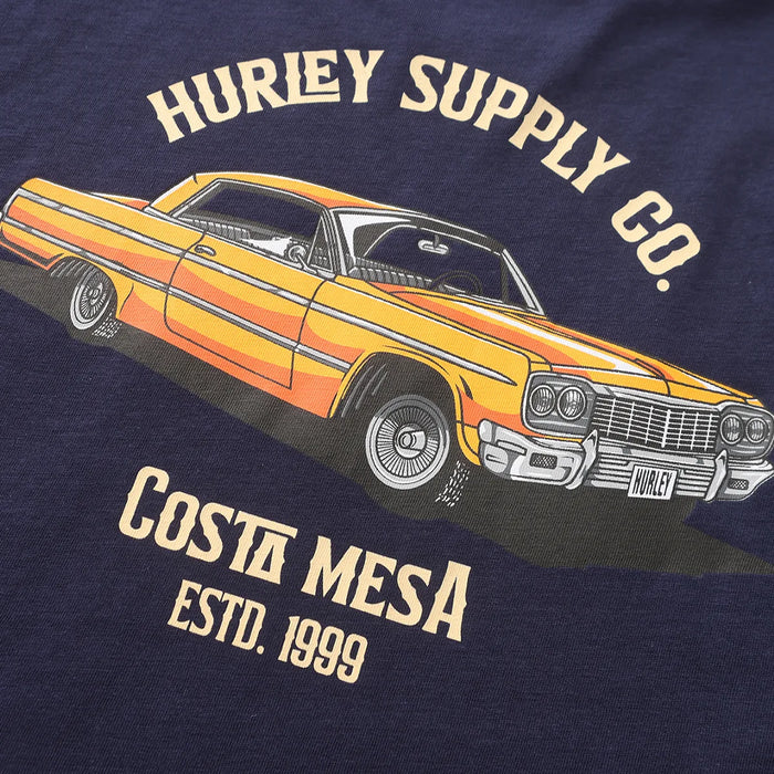 Camiseta Hurley Ss Classic Car Hombre