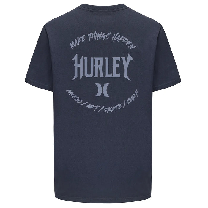 Playera Hurley Ss Rust Relaxed Hombre