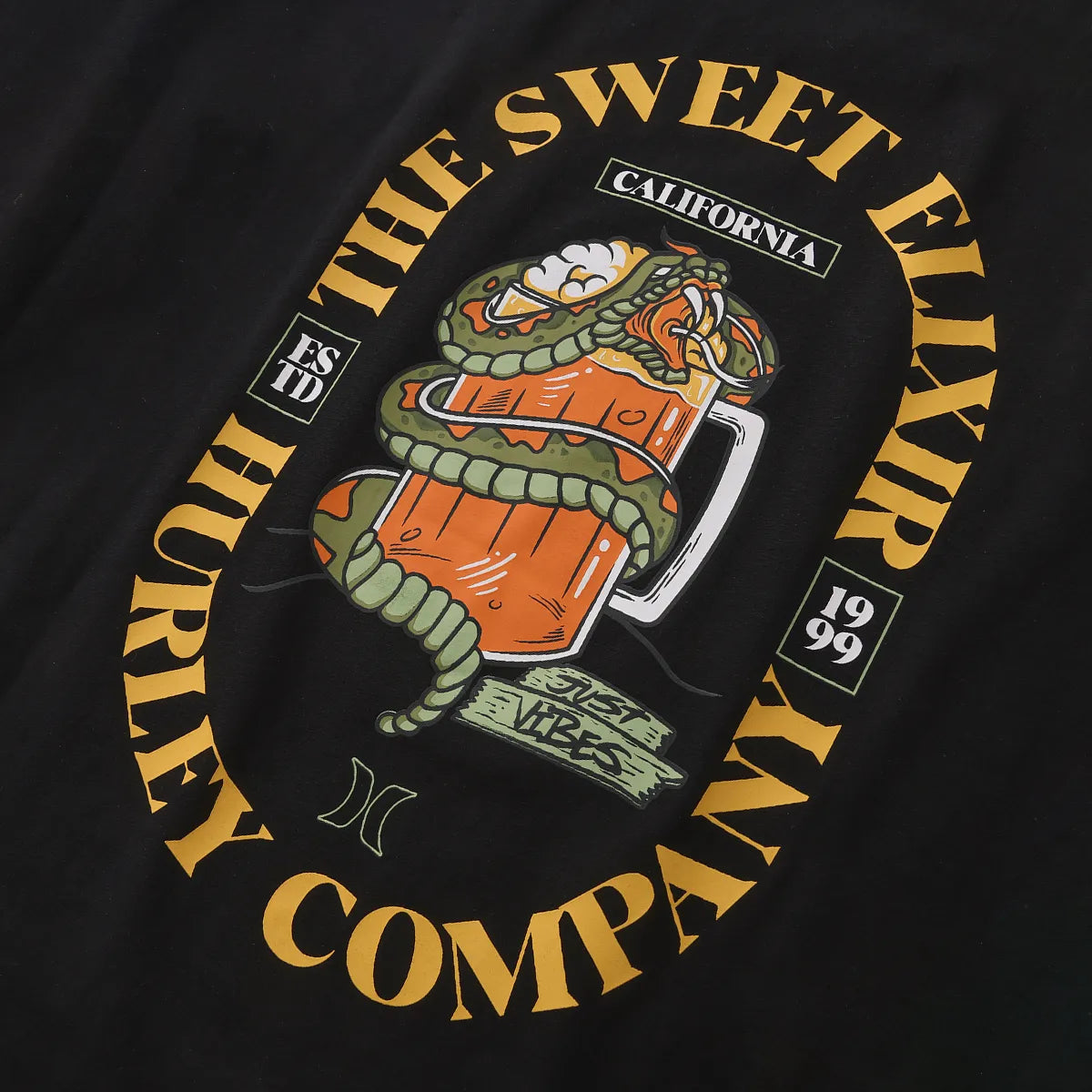 CAMISETA HURLEY SS THE SWEET ELIXIR HOMBRE