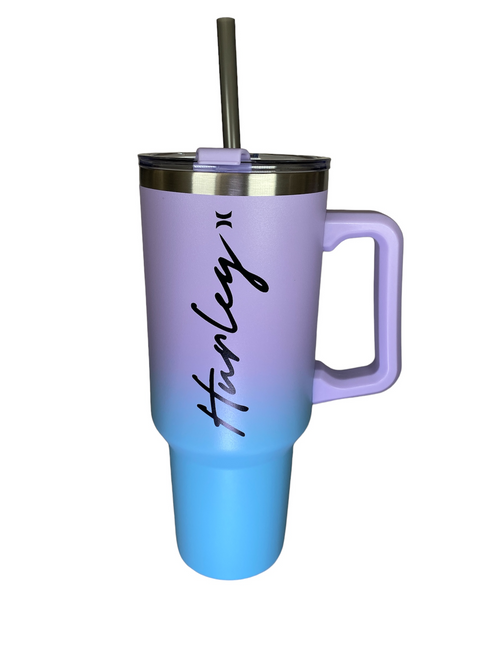 TAZA TÉRMICA DE ACERO INOXIDABLE 40 ONZAS ACCESORIOS