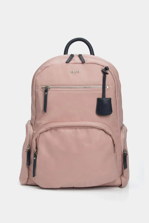 BOLSO TIPO TULA MORRAL EN LONA CON LLAVERO EN SINTETICO