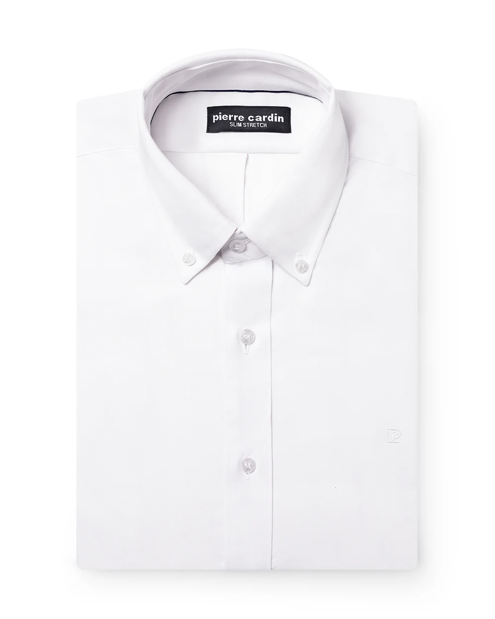 OD-0000101 Camisa pierre cardin oxford stretch blanco